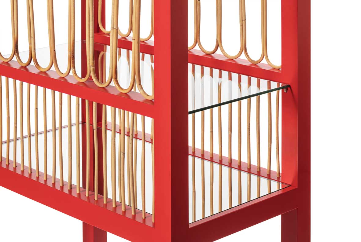 RATTAN CABINET