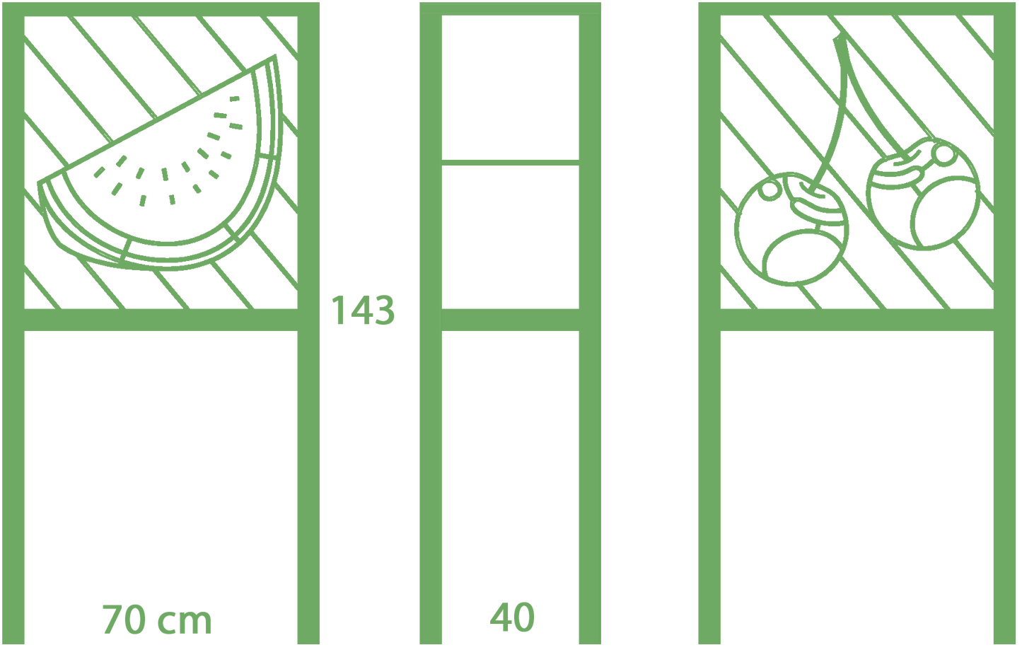 FRUIT CABINET